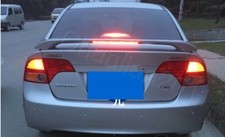 Factory Style Spoiler Wing Abs For 2006-2011 Honda Civic 4dr Sedan Light