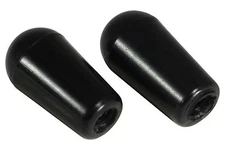 Switch Knob Tip Black metric sizes for some Gibson Epiphone and import guitars