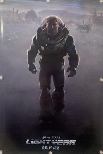 LIGHTYEAR Original One Sheet Movie Poster - 2022 - DISNEY