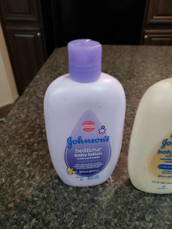 3 Johnson's Baby Lotion , Original Formula, Pink Bottle, Bedtime