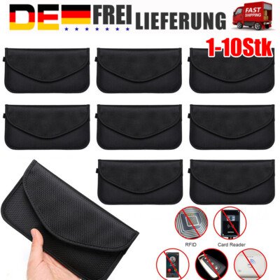 NEU RFID Strahlenschutz Faraday Taschen Autoschlüssel Handy Signal Funk Blocker