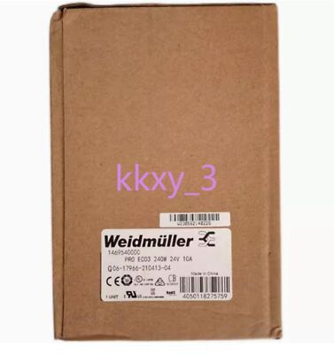 1 PCS New Weidmuller PRO ECO3 240W 24V10A power supply 1469540000