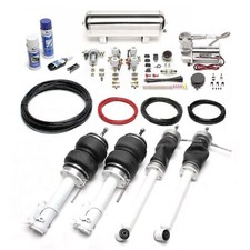 TA-TECHNIX VIAIR LUFT FAHRWERK SEAT TOLEDO I VW GOLF 3 CABRIOLET 11,5L CHROMTANK