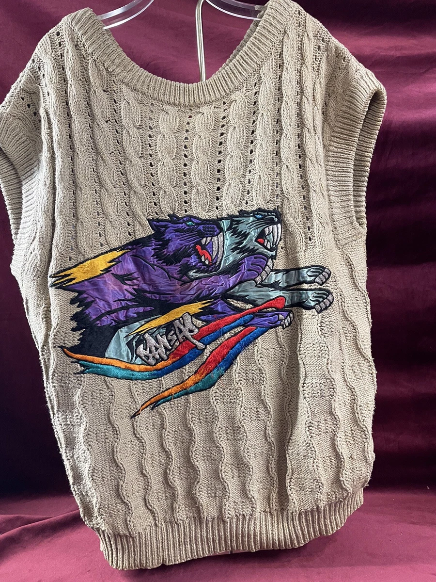 Vintage Kansai International 80s Yamamoto Sleeves Cotton Knit Vest