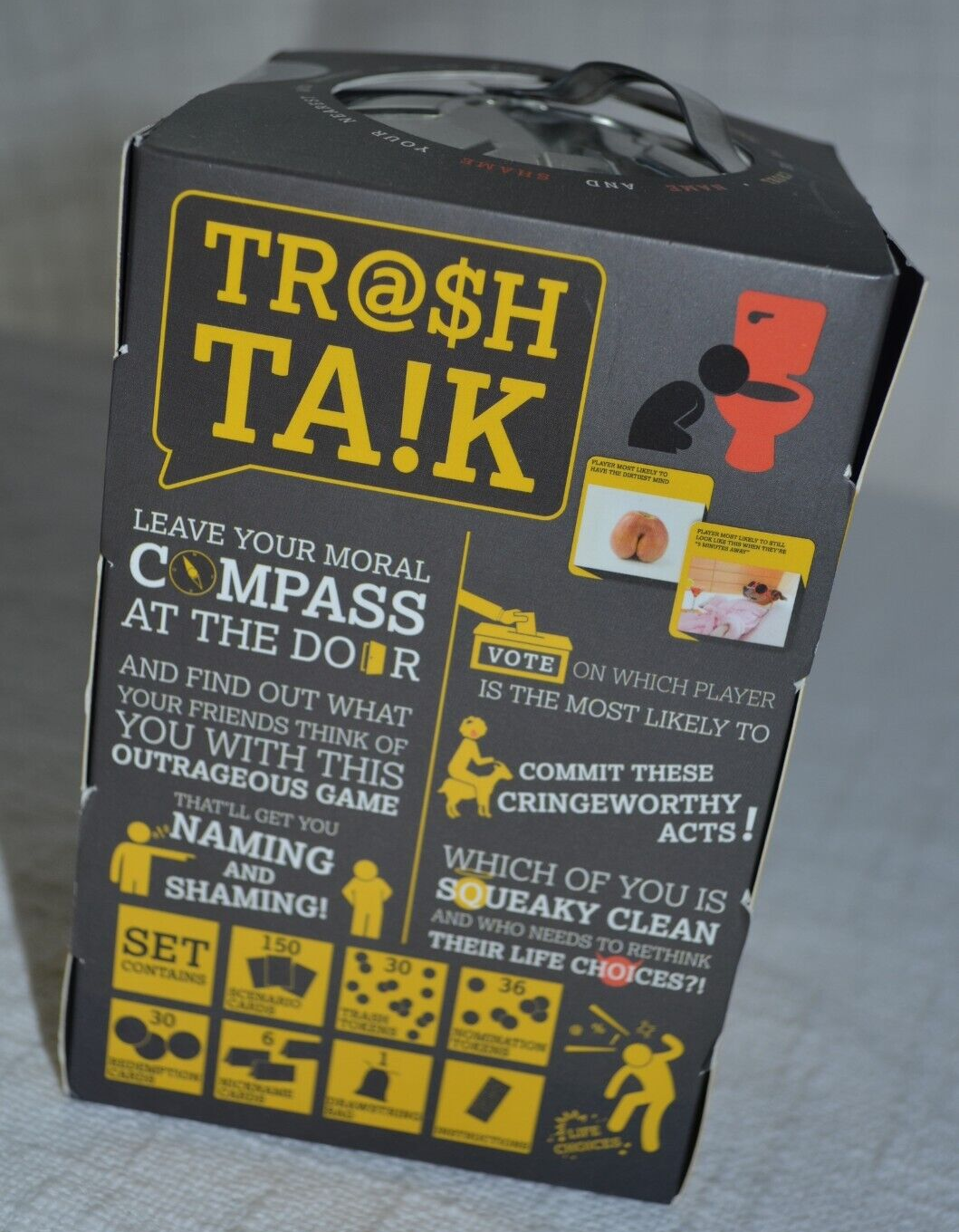 Professor Puzzle Trash Talk Adult Party Card Game