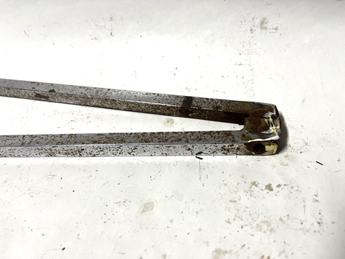 VINTAGE SISSY BAR OLD SCHOOL CHOPPER BSA TRIUMPH NORTON METRIC HARLEY CHROME - Picture 3 of 14
