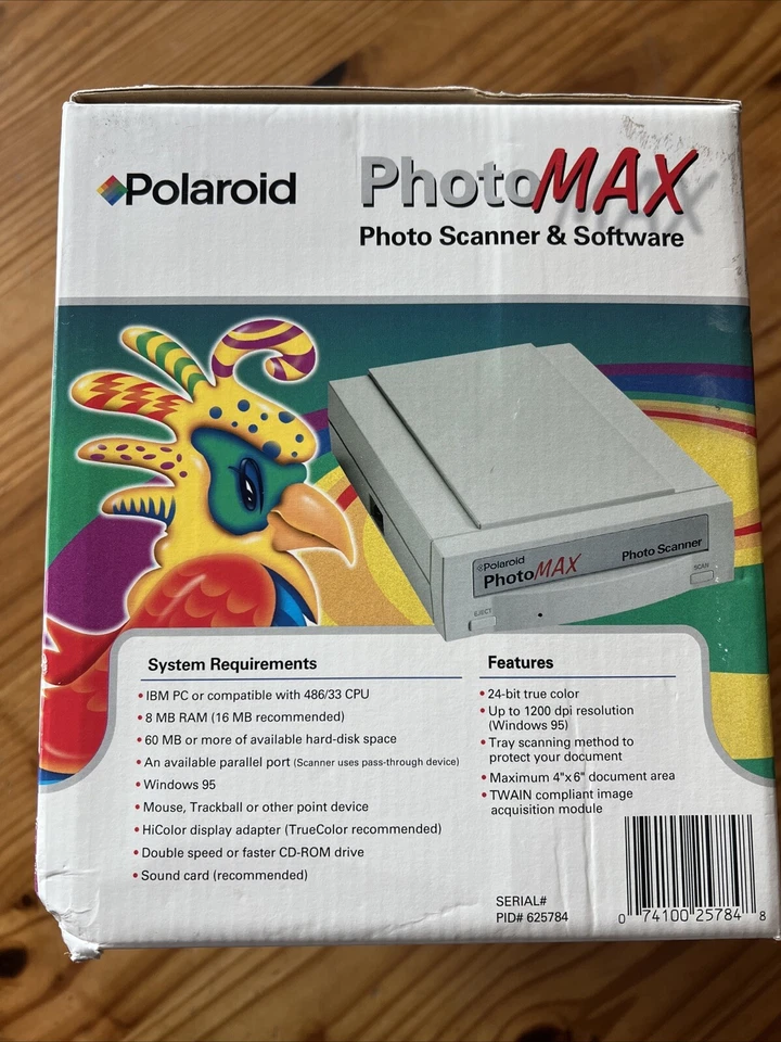 Polaroid Photo Max Photo Scanner & Software - Image 4 of 4