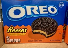 NEW OREO REESES PEANUT BUTTERY CREME CHOCOLAT...