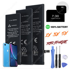 Replacement Internal Battery For iPhone 6 7 8 11 12 13 14 15 16 X XR Tools Lot