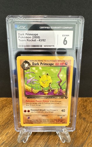 Dark Primeape (Unlimited) graded CGC 6 for sale on eBay