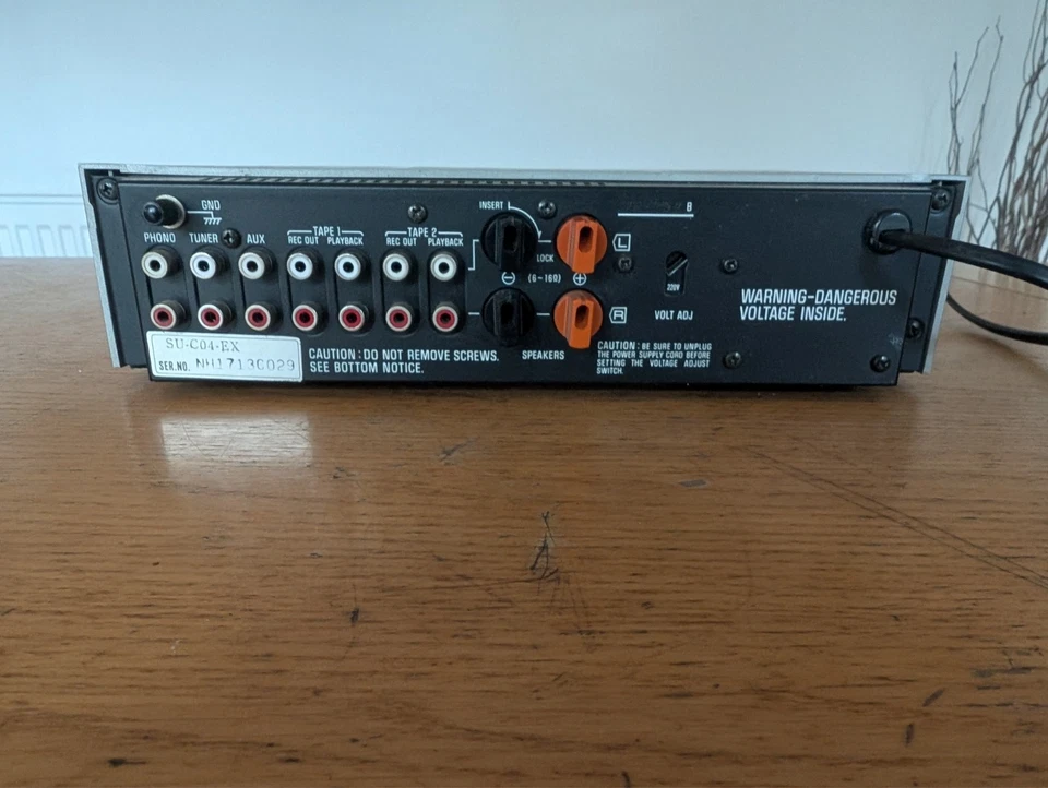 Technics SU-C04 Integrated Amplifier Tested Phono Concise Components Series - Image 4 of 4