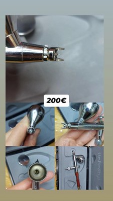 Harder Steenbeck Infinity cr plus (neuwertig / kaum benutzt) 0,4mm Düsensatz 