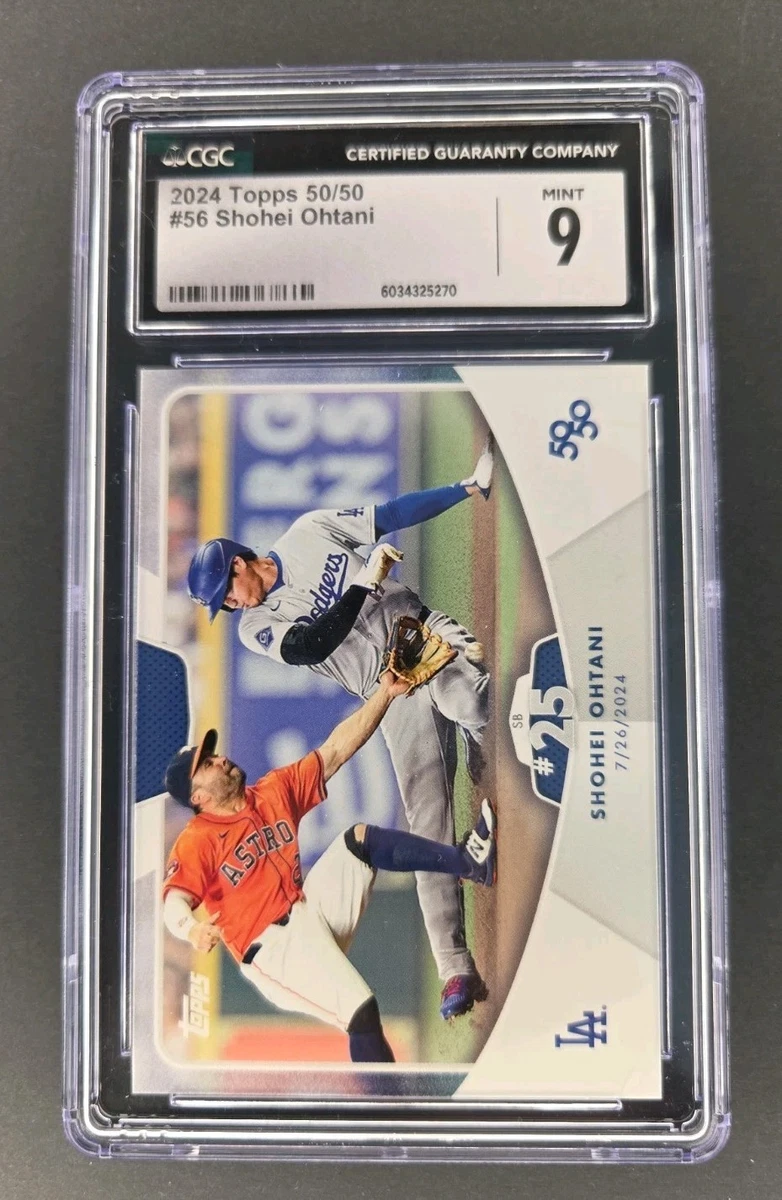 値下げ！Shohei Ohtani 記念グッズ 50-50 2024 Topps 50/50: Shohei Ohtani - Shohei Ohtani #56 for sale | eBay