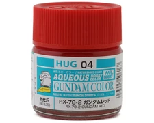 GSI Creos Mr. Hobby Gundam Red Acrylic paint 10ml Semi-Gloss GUZHUG04