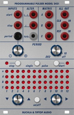 TIPTOP AUDIO BUCHLA 242T PROGRAMMABLE PULSER : NEW : [DETROIT MODULAR]