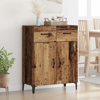 Sideboard Altholz Kommode 69,5X34X90 Cm Wohnzimmer Holzwerkstoff