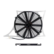MISHIMOTO MMFSE4601K Performance Aluminum Fan Shroud with Fan Controller Kit Com