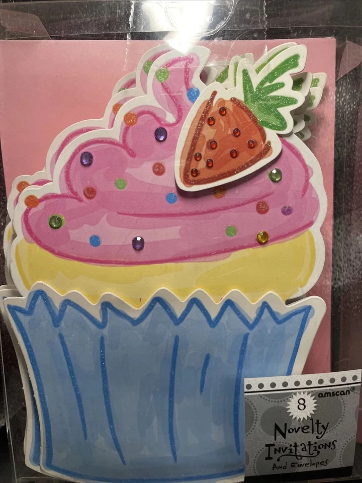 Sweet Treat Jumbo Fill-In Invitations 8ct - Image 2 of 3