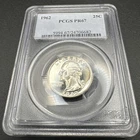 1962 Silver Proof Washington Quarter Coin PCGS PR67