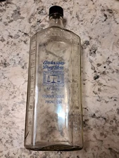 Anderson's Drug Store Fountain Square Johnson City Medicine Bottle Vintage