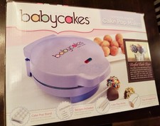 Babycakes Mini Cake Pop Maker Lila, Elektrisch, Antihaftbeschichtet, 12 Kuchenkugeln
