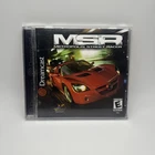 Metropolis Street Racer (Sega Dreamcast, 2001) CIB Tested Working CLEAN DISC