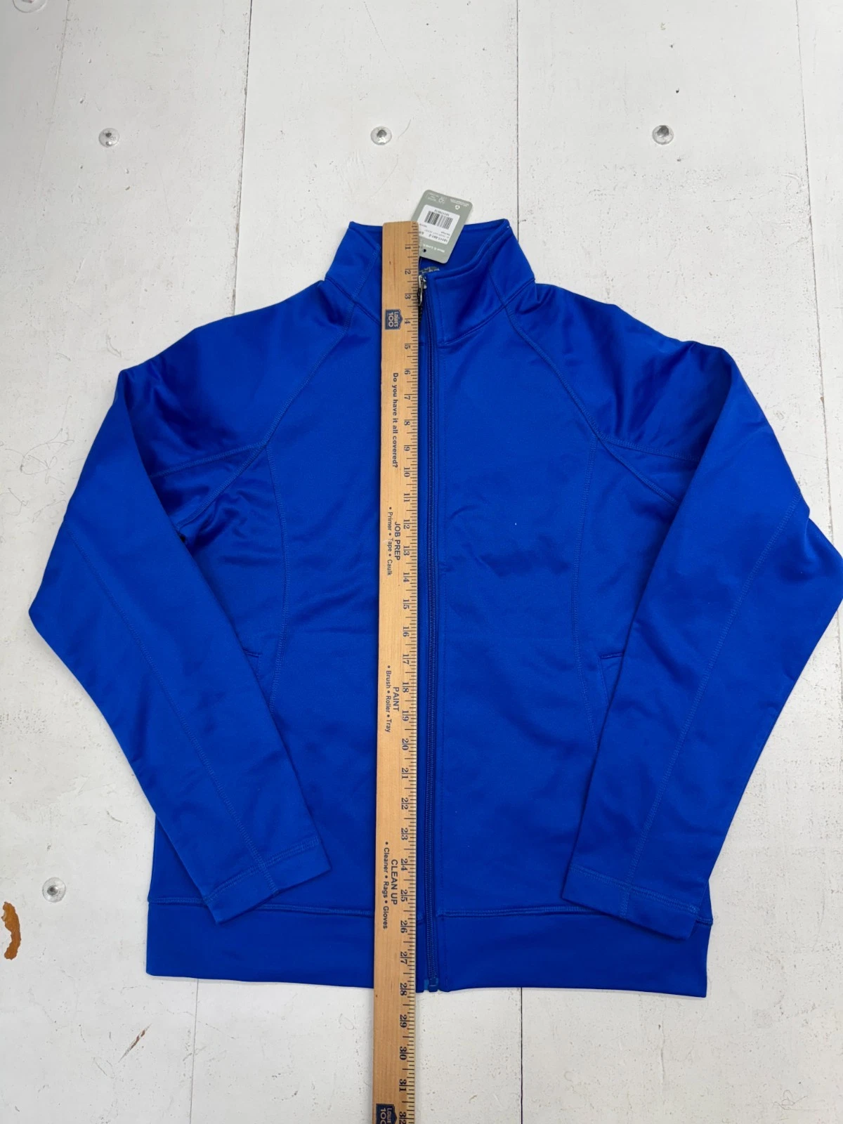 Trimark Royal Blue Full Zip Okapi Knit Jacket Mens Size Small - product detail image 5