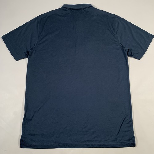 Linksoul Eclipse CordeValle Golf Polo Shirt Mens Large Blue DryTek LS1242 NWT - Picture 7 of 10