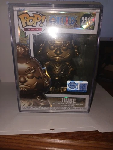 Funko Pop! Vinyl: One Piece #2216 Jinbe Bronze Exclusive W/Protector SEALED