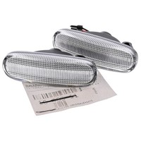 Seiten Blinker Blinkleuchten Led Weiss FüR Fiat Panda Ii Iii 169 312 Idea 350