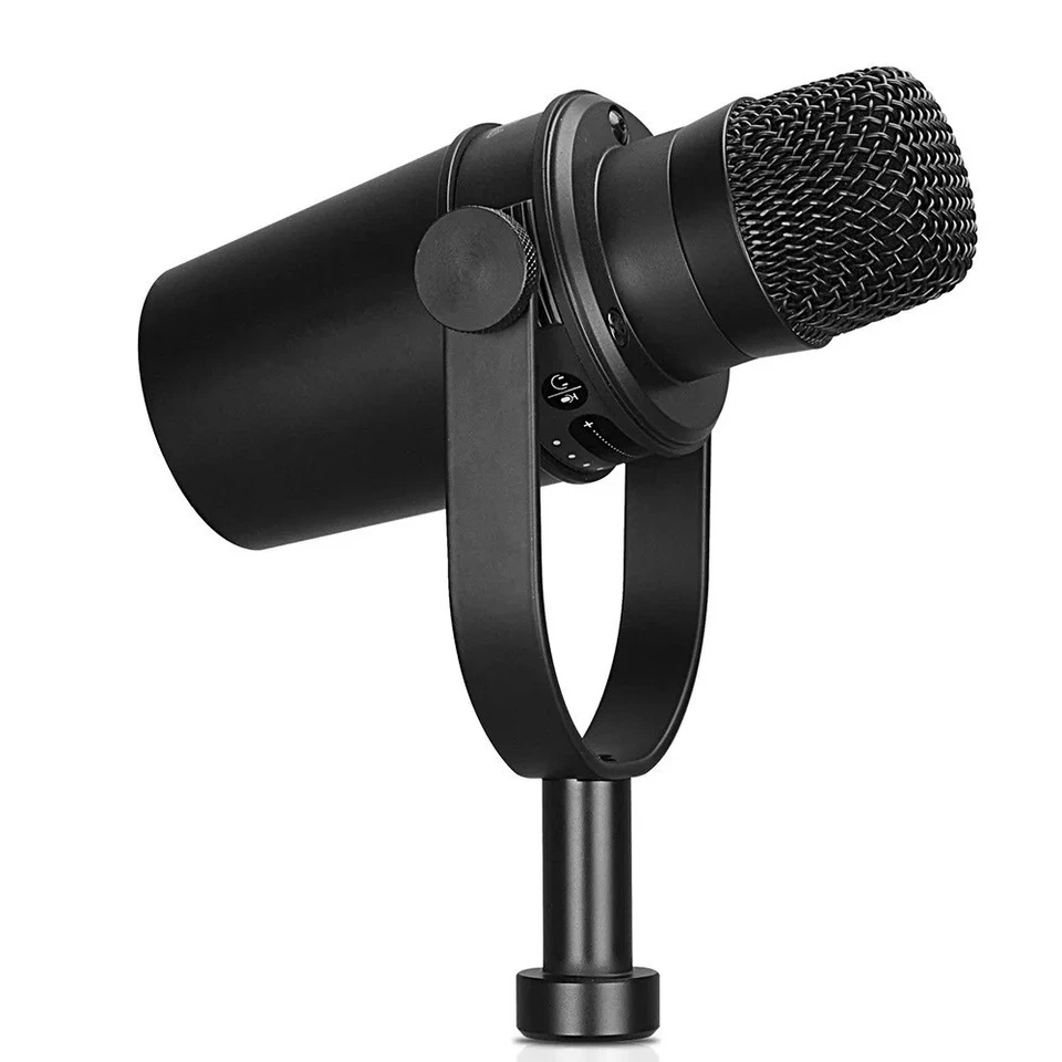 New Shure MV7 Dynamic Podcast XLR Microphone with Voice Isolation, Black - Image 3 of 4