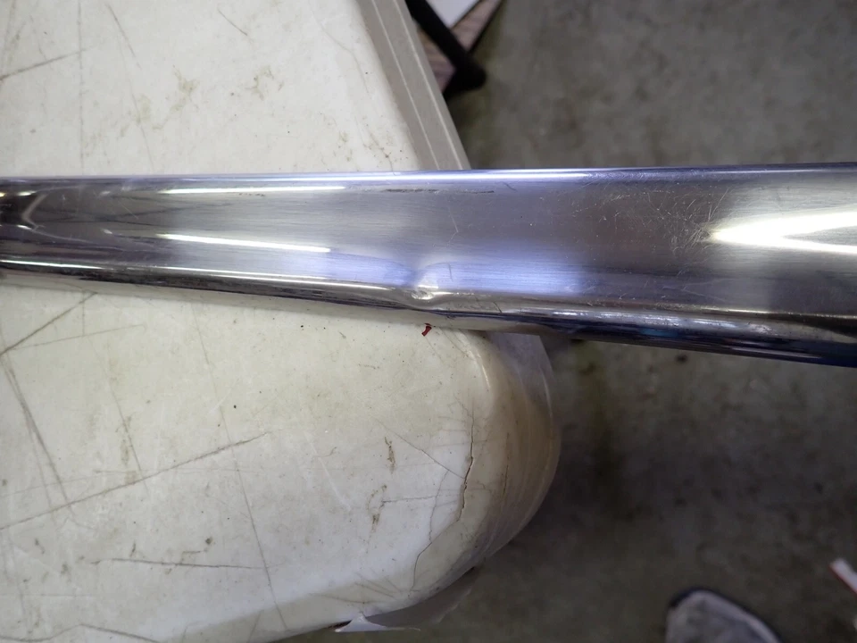 1958 Chevrolet Brookwood универсал LH верхнее переднее крыло молдинг нержавеющая сталь! - Изображение 3 из 4