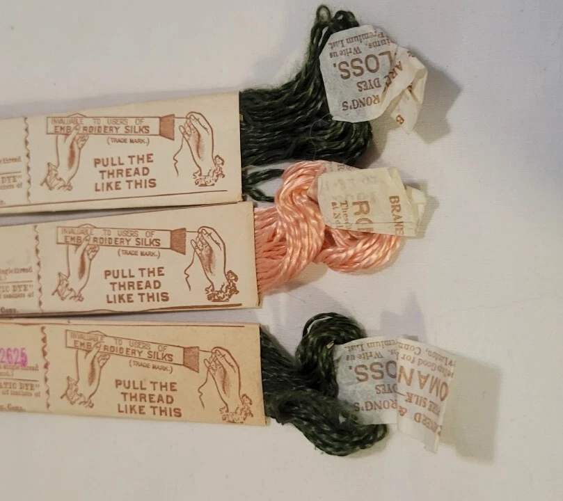 31 Roman Floss Brainerd And Armstrong Co Antique Vintage Silk Full/Partial B27 - Image 3 of 4