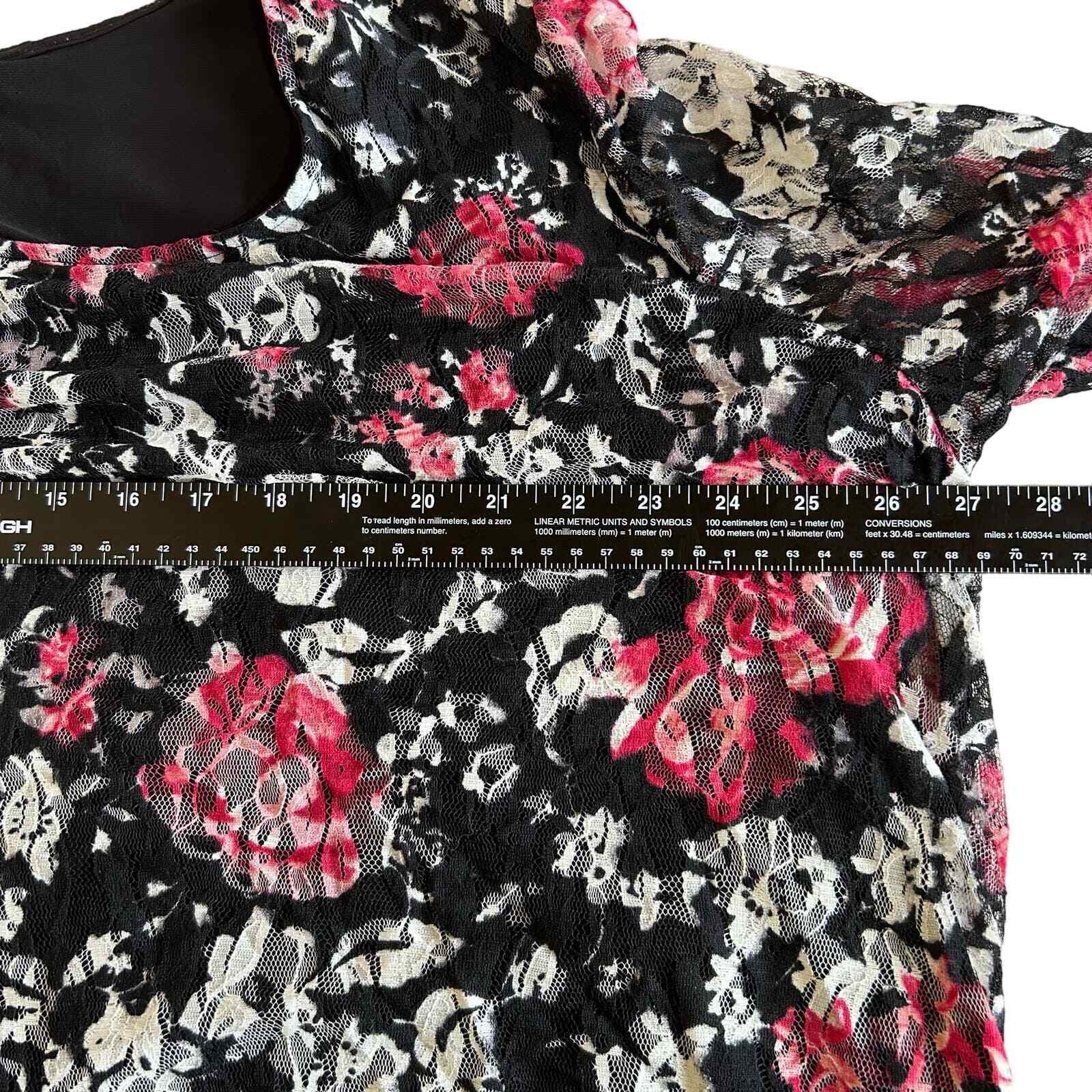 Catherines Women's Tunic Top Size 22/24 2X Floral… - image 11