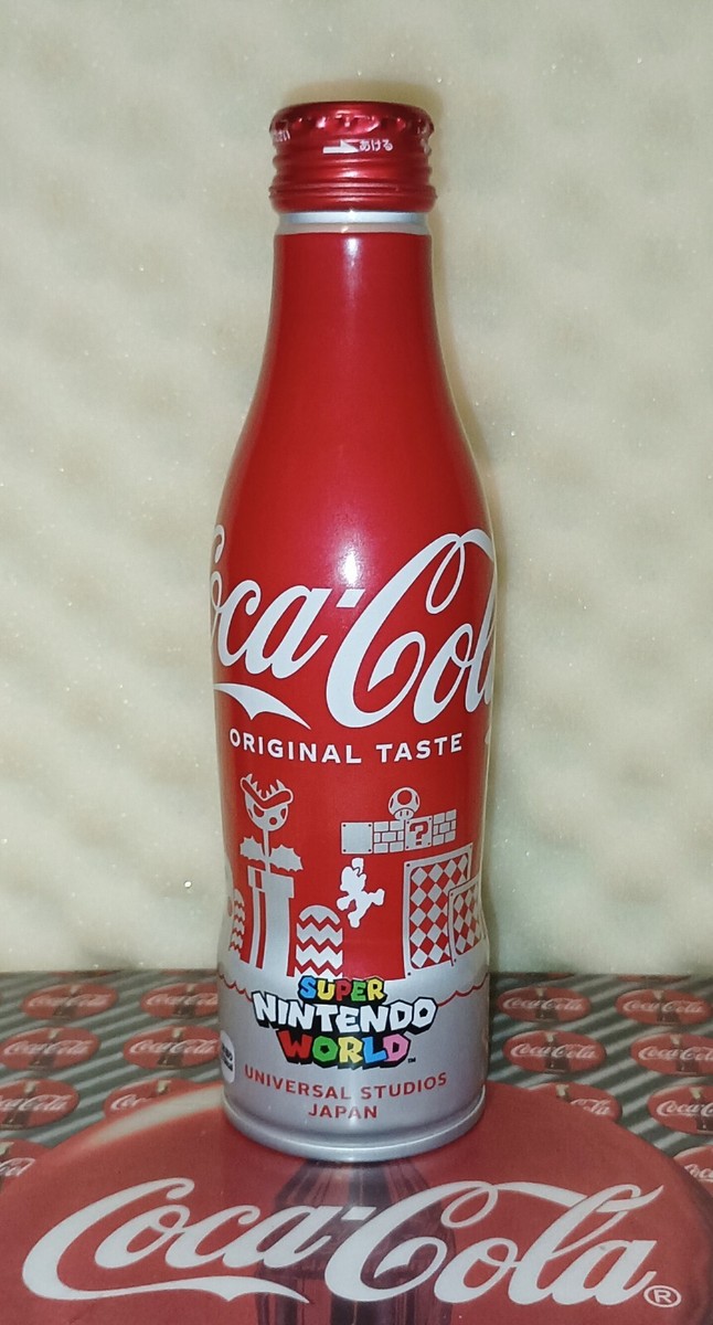 EMPTY nice Coca-Cola aluminum bottle 250ml from Japan SP ED Super