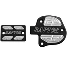 Modquad Throttle Brake Cover Yamaha Raptor YFM 700R 700 R 09-26 TSET1-RBLK-09