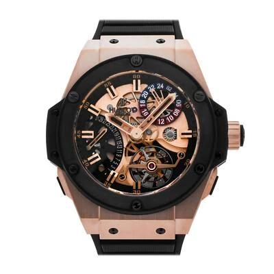 Hublot Big Bang King Power Tourbillon GMT Roségold Keramik Uhr 706.OM.1180.RX - Bild 1 von 4