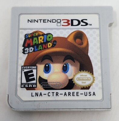 Authentic Super Mario 3D Land Nintendo 3DS 2011 Game Cartridge