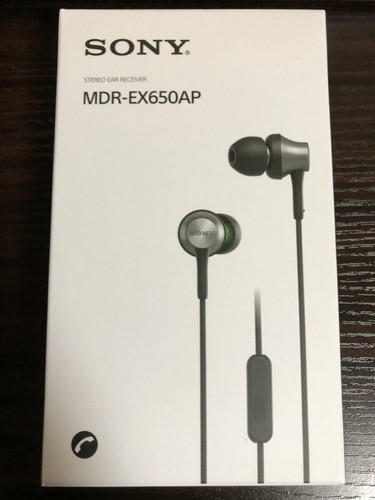 SONY earphone MDR-EX 650AP Canal type brass black MDREX650APBQ  4548736085237 | eBay