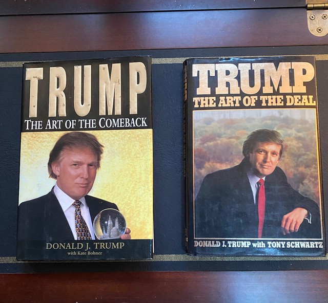 RARE The Art of the Comeback Donald J. Trump 1997 1st Edition Hardcover Book USA