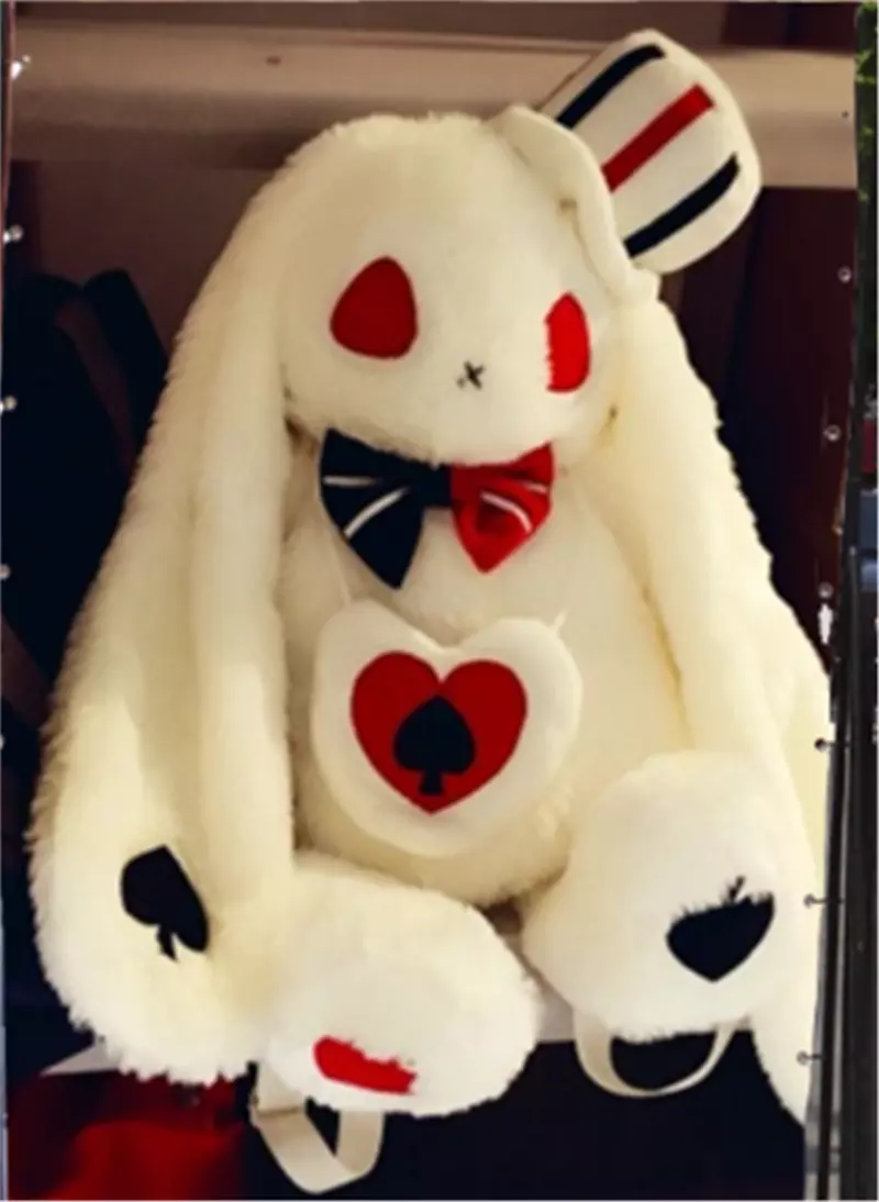 Stuffed Animal Rabbit Backpack, Cute Rabbit Stuffed Bags