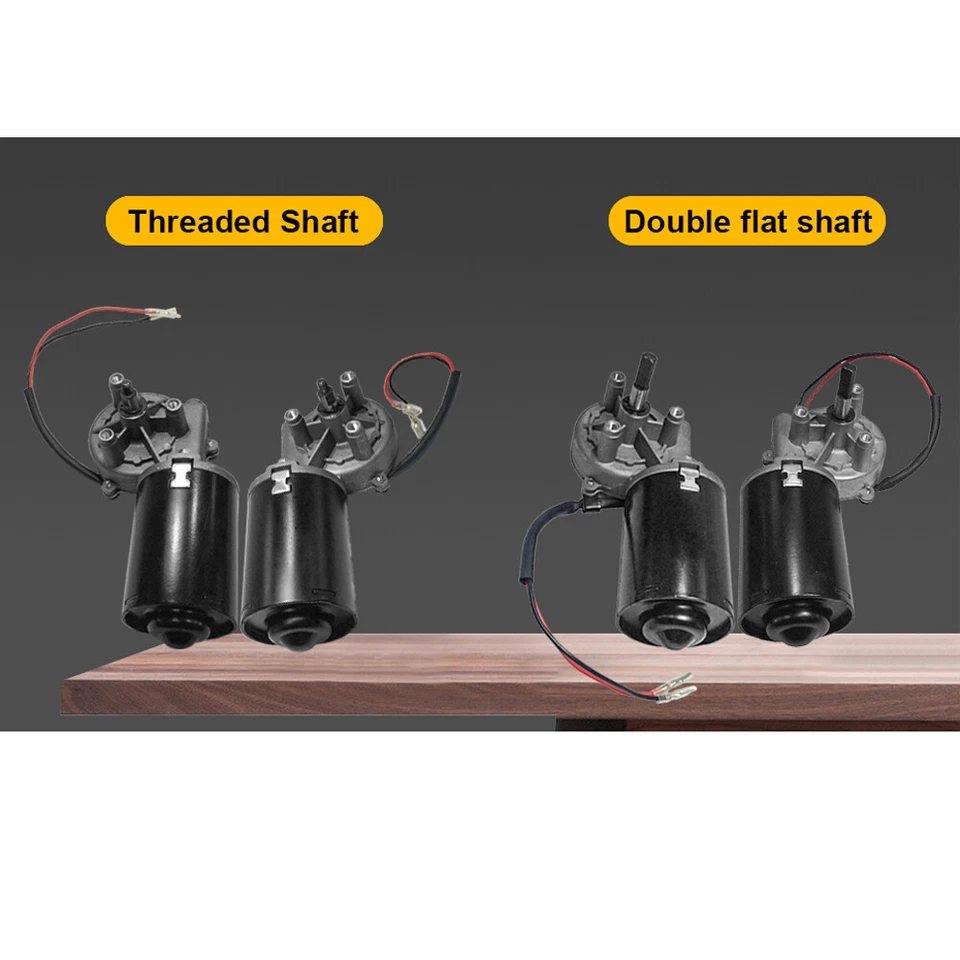 Hohes Drehmoment DC 12 V 24 V 50 U/min umschaltbarer elektrischer Getriebemotor Garagentor offen - Bild 3 von 4