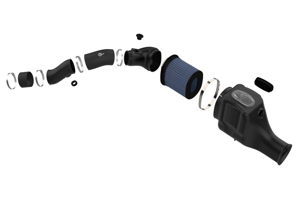 Entrada de aire aFe 50-73003 Momentum HD para 03-07 Ford F250/F350 Super Duty 6,0 L V8 Foto 4 de 4