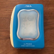 Aiwa HS-PS003 Cassette Tape Player Portable Retro Japan Rare Tested