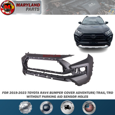RAVバンパー For 2019-2023 Toyota RAV4 Bumper Cover Adventure/Trail/TRD | eBay