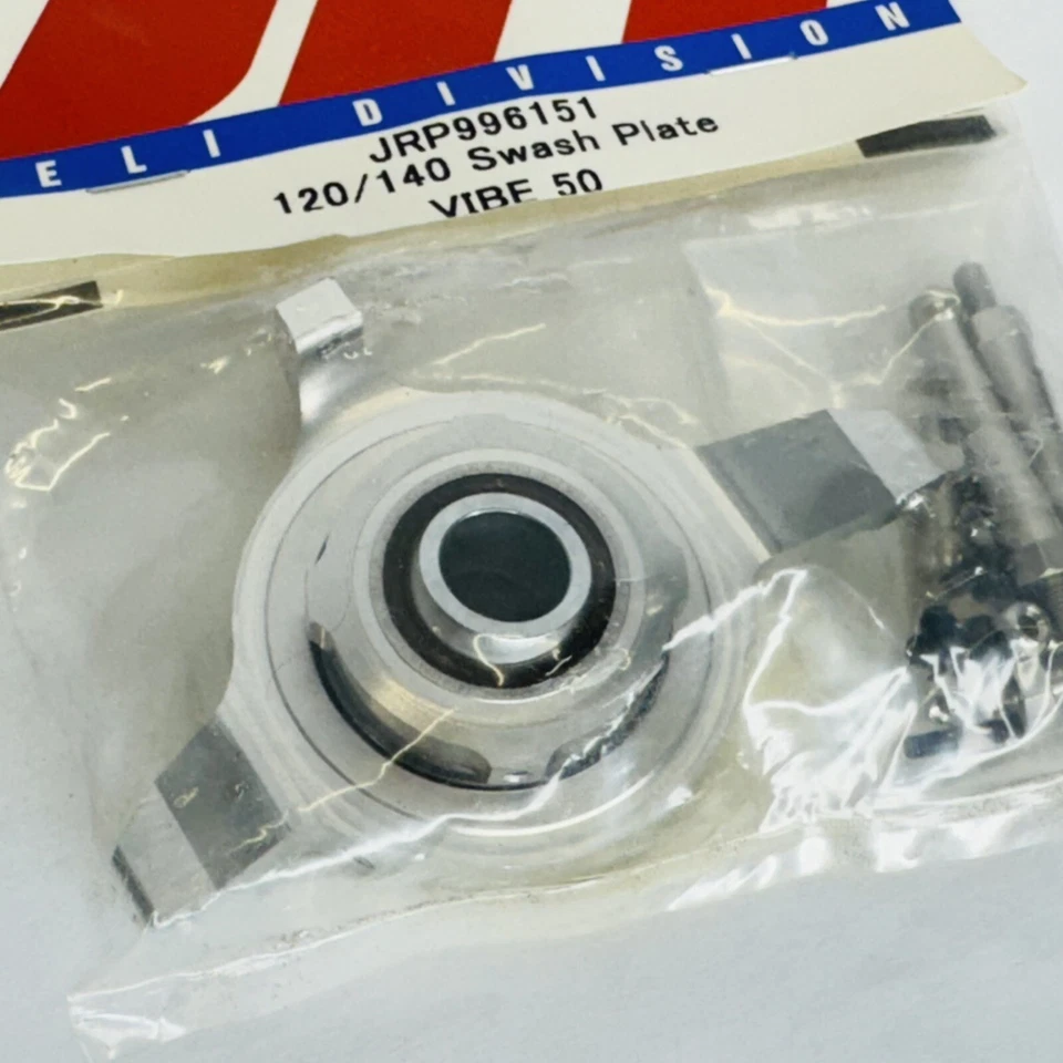 Helicóptero vintage RC JR JRP996151 96151 120/140 aluminio. Swash Plate Vibe 50  Foto 2 de 4