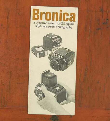 BRONICA SALES BROCHURE/93698 - Picture 1 of 1