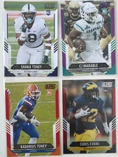 2021 Panini Score ROOKIE  /Red /Purple /Gold /'91 Throwback Pick From List !!