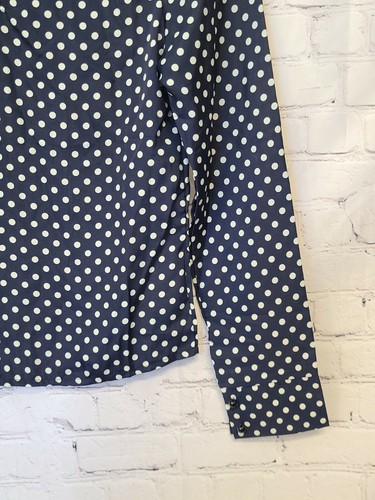 Overmal Women's Polka Dot Long Sleeves Blouse Size M - Picture 3 of 8
