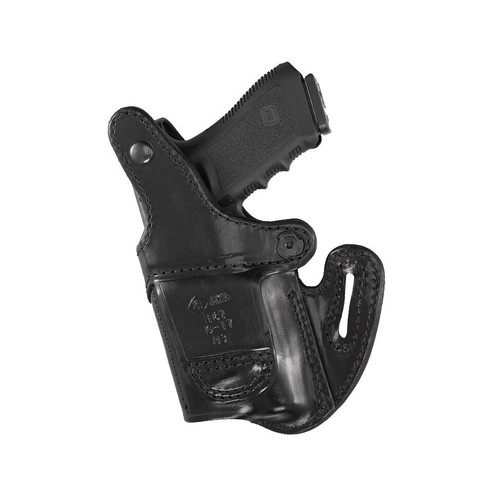 Aker® Leather 167 Nightguard™ RH Leather Belt OWB Holster, S&W M&P 9/40 + LIGHT - Picture 5 of 24